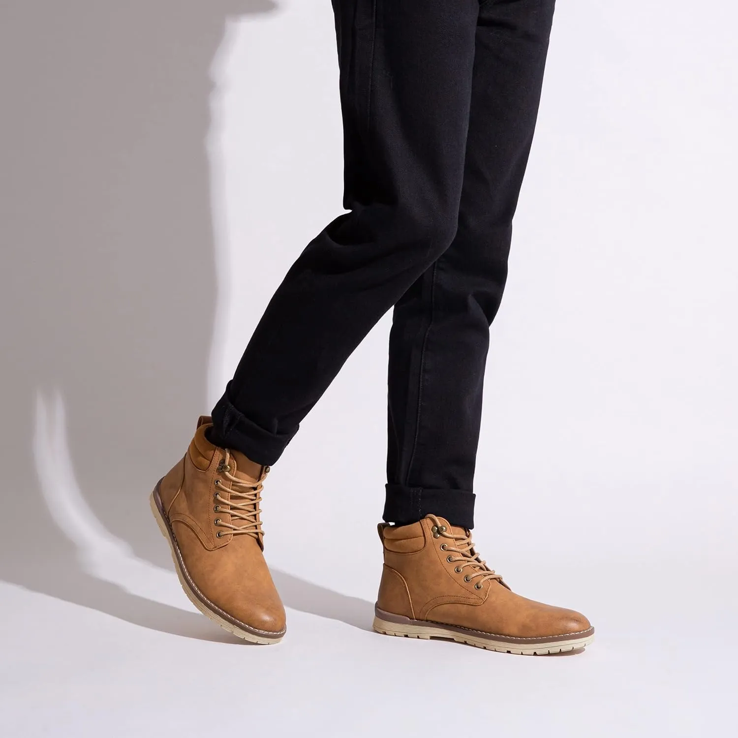Vostey Men's Hiking Boots Waterproof Casual Chukka Boots for Men