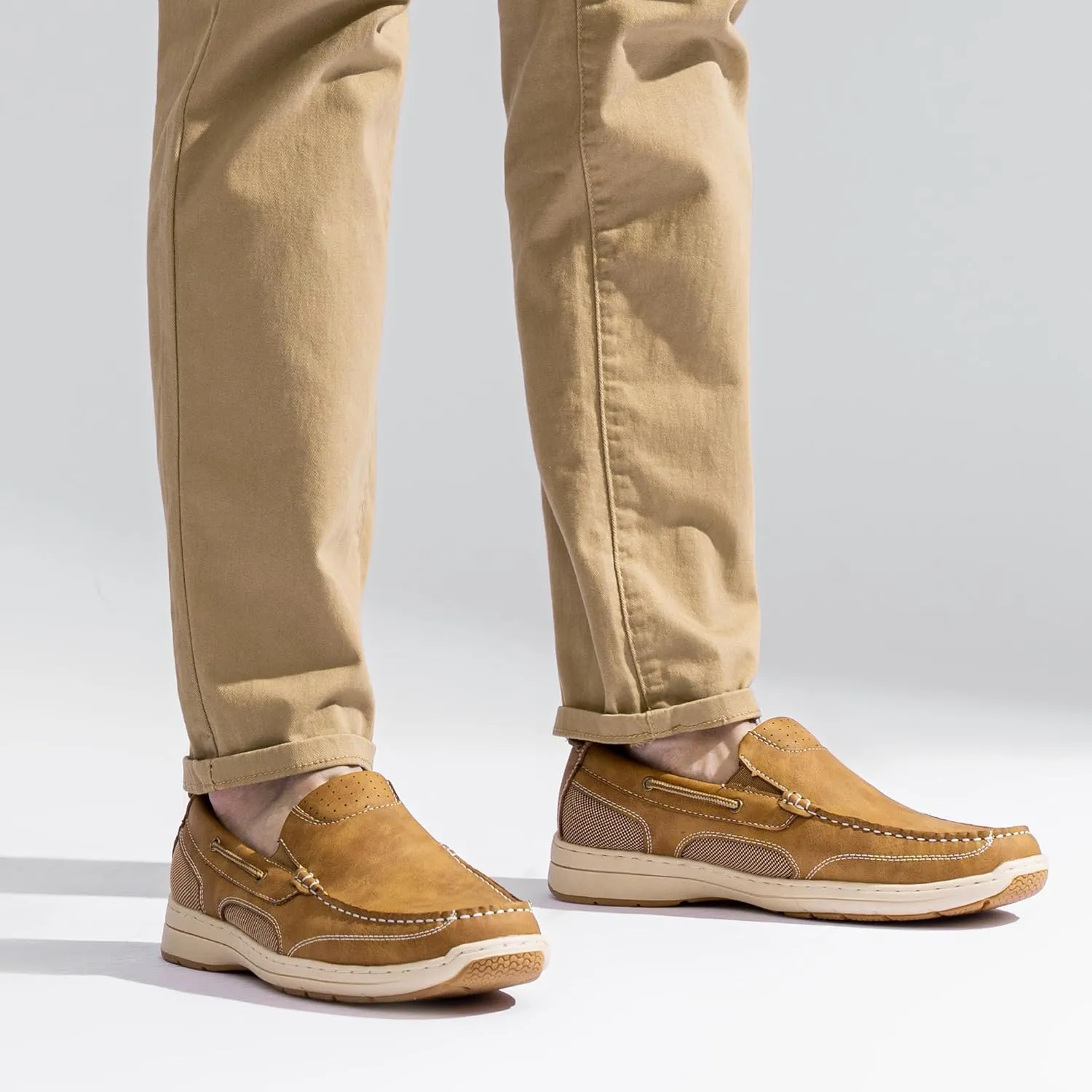 Vostey Men's Loafers & Slip-ons Casual Lightweight Boat Shoes Men