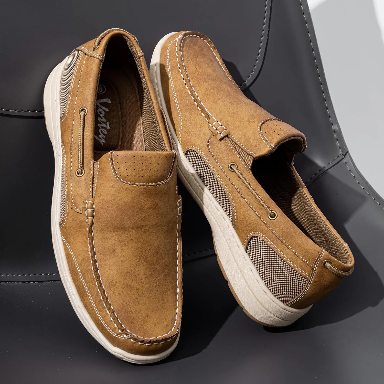Vostey Men's Loafers & Slip-ons Casual Lightweight Boat Shoes Men