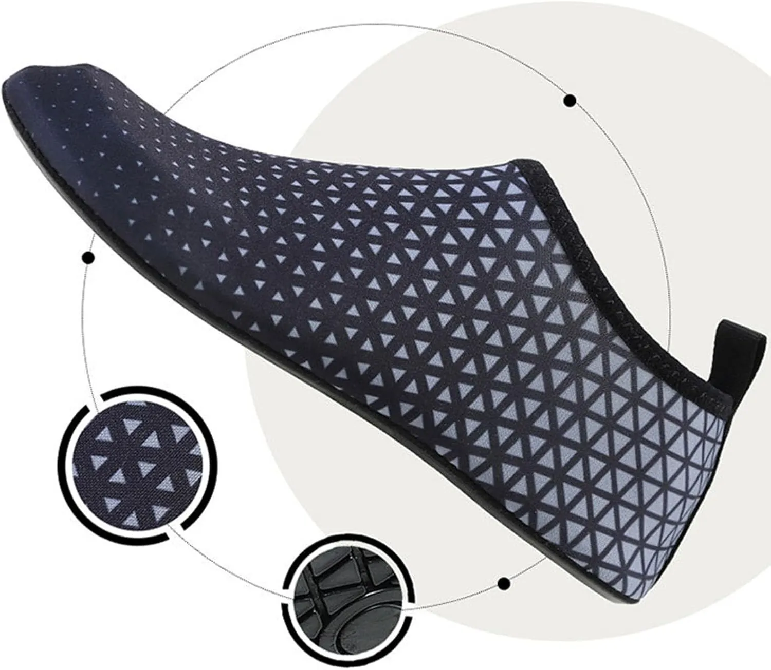 Water Shoes for Beach Swim Pool Barefoot Quick Dry Aqua Socks Womens Mens Outdoor Sports Hiking Surf Kayaking Yoga Exercise Shoes