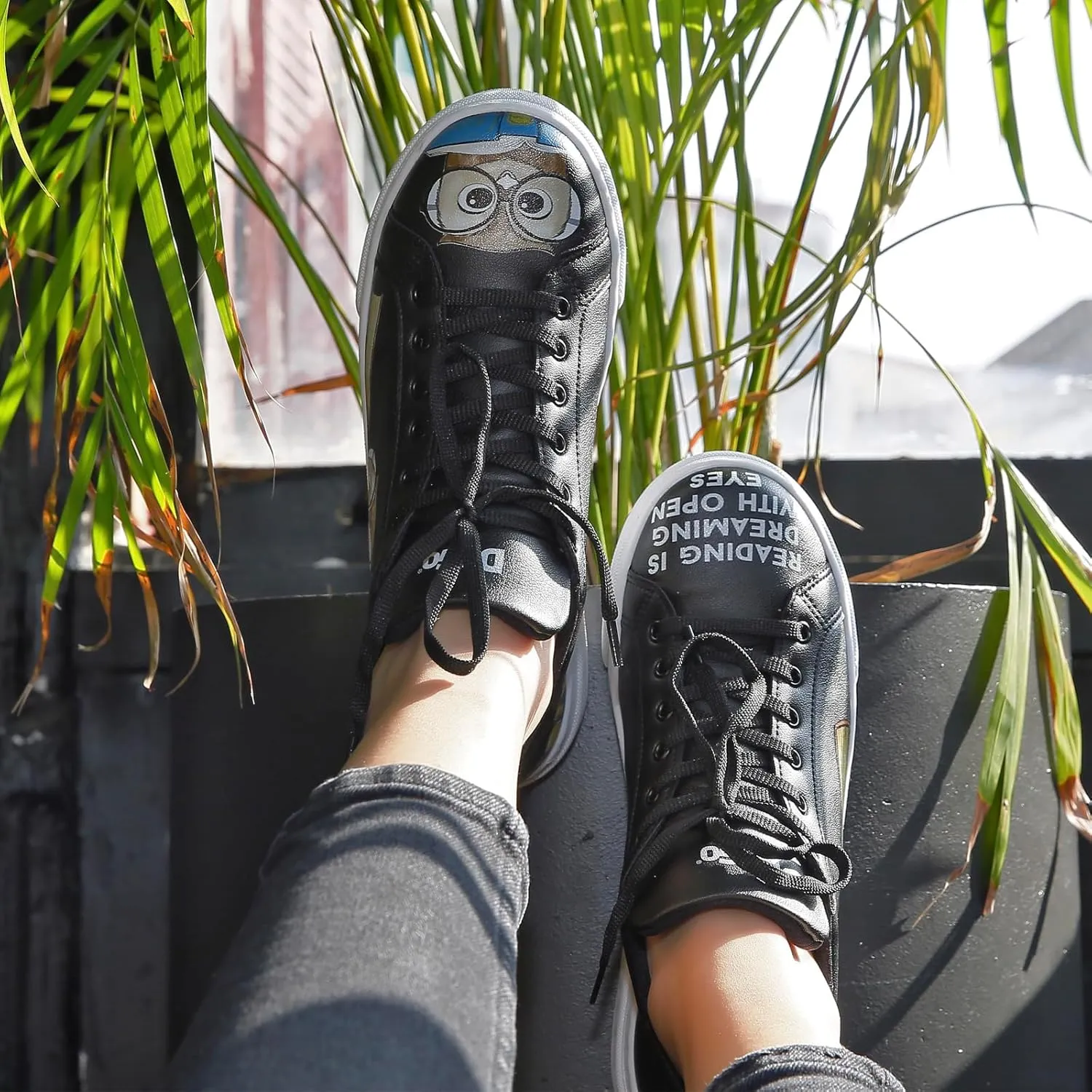 White Sneakers for Women - Handmade Women's Fashion Sneakers, Vegan Leather and Unique Design, Comfortable Shoes for Women, Ace Sneakers