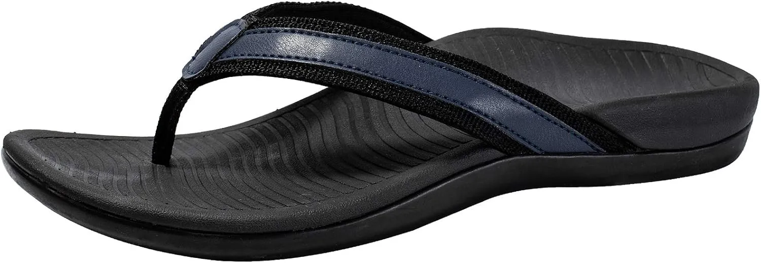 Womans Sandals Flip Flop with Orthotic For Flat Feet Plantar Fasciitis Arch Support Athletic Slide Sandals Relieve Flat Feet, High Arch,