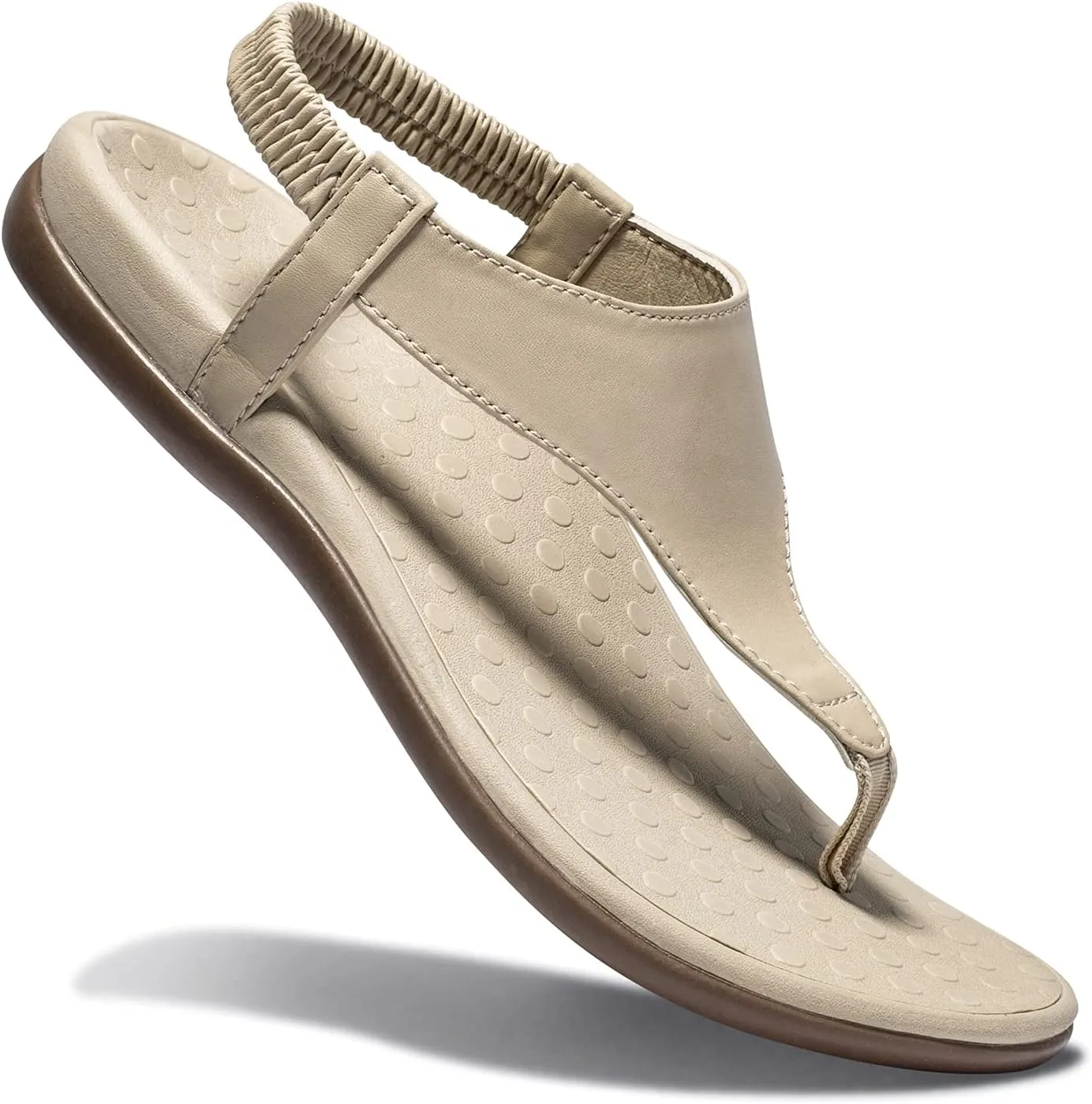 Womans Sandals Flip Flop with Orthotic For Flat Feet Plantar Fasciitis Arch Support Athletic Slide Sandals Relieve Flat Feet, High Arch,