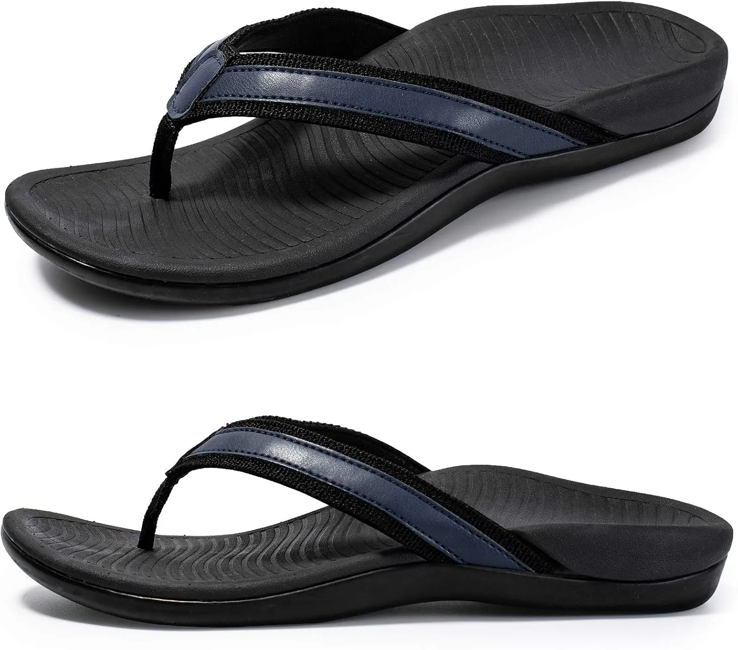Womans Sandals Flip Flop with Orthotic For Flat Feet Plantar Fasciitis Arch Support Athletic Slide Sandals Relieve Flat Feet, High Arch,
