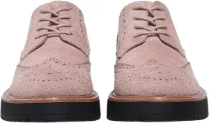Women's Chunky Platform Lace-Up Round Toe Oxfords Shoes Non-Slip Comfort Casual Dressy School Work Loafers