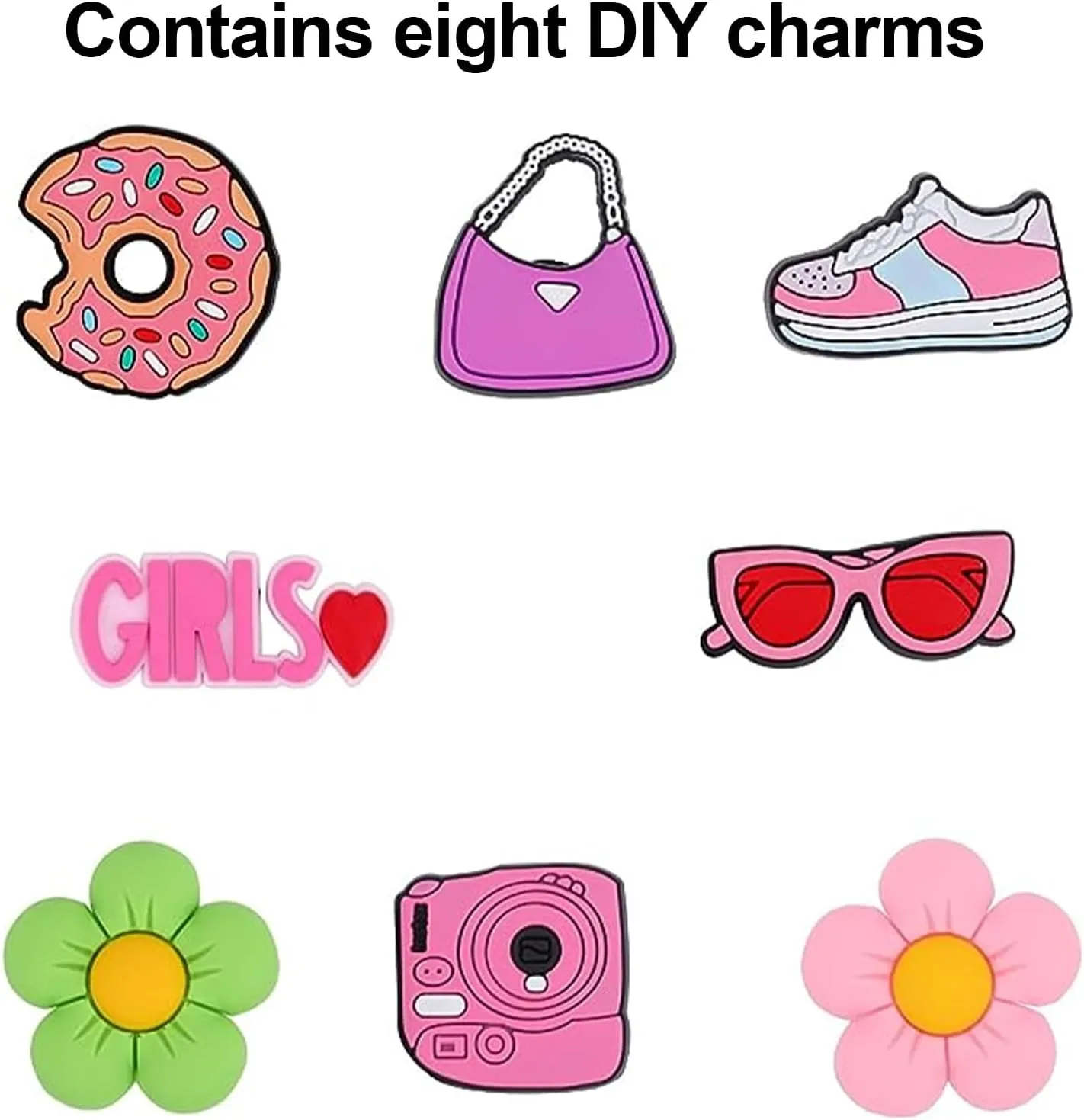 Women's Garden Clogs Slip on Garden Shoes Cute Mary Jane Slides with DIY Charms, Quick Drying Water Shoes Sandals