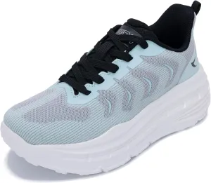Womens Platform Shoes Fashion Chunky Sneakers Comfortable Casual Wide Width Walking Tennis Shoes