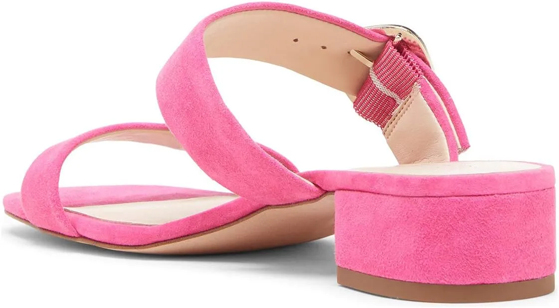 YDN Women Dressy Block Low Heel Mules Slip on Sandals Open Toe Pumps Slide Clogs Shoes