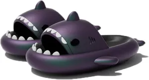 Zureto Spotted Starlight Shark Slides and Slippers - Anti-Slip Quick Drying Sandals - Unisex